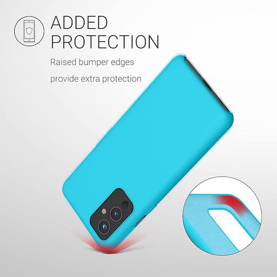 KWmobile Soft Flexible Back Cover Silicon Albastru de gheață (OnePlus 9)
