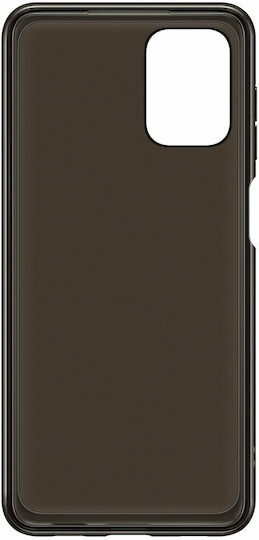 Samsung Soft Clear Cover Black Back Cover Silicone Black (Galaxy A12)