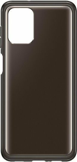 Samsung Soft Clear Cover Black Back Cover Silicone Black (Galaxy A12)