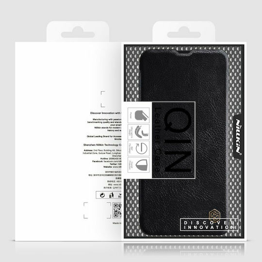 Nillkin Qin Book Δερματίνης Μαύρο (iPhone 12 Pro Max)