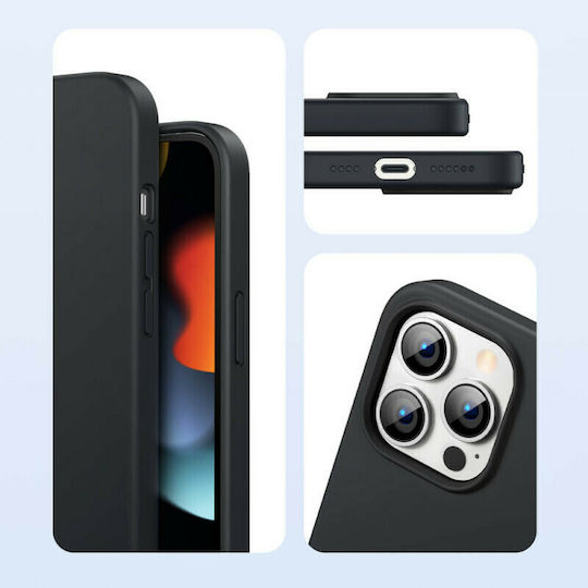 Ugreen Back Cover Σιλικόνης Μαύρο (iPhone 13 Pro)