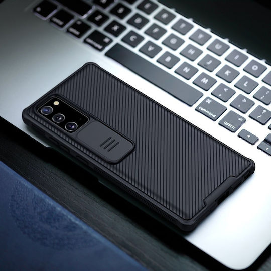 Nillkin CamShield Pro Back Cover Πλαστικό Μαύρο (Galaxy Note 20)
