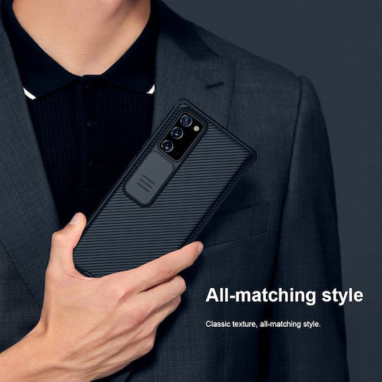 Nillkin CamShield Pro Back Cover Πλαστικό Μαύρο (Galaxy Note 20)