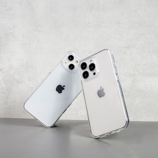 Crong Slim 0.8mm Back Cover Silicone 0.8mm Transparent (iPhone 13 Pro)