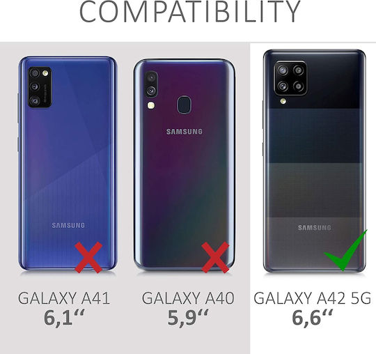 KWmobile Back Cover Silicon Galben (Galaxy A42)