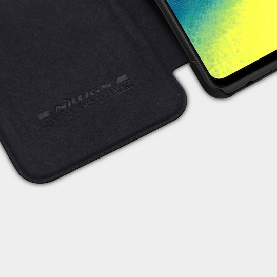 Nillkin Qin Wallet Δερματίνης / Πλαστικό Μαύρο (Galaxy A72)