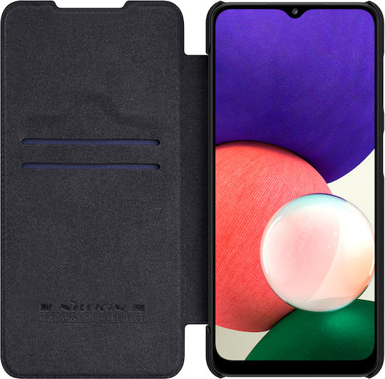 Nillkin Qin Book Piele artificială Negru (Galaxy A22 4G - Galaxy A22 4G)