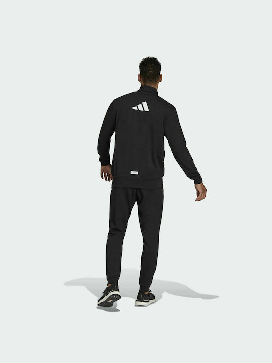 Adidas Herren-Sweatpants-Set Schwarz