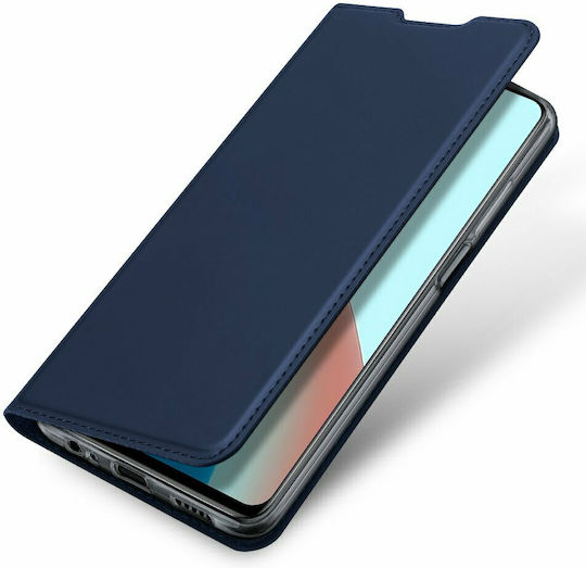 Dux Ducis Skin Pro Book Synthetic Leather Blue (Redmi Note 9T)