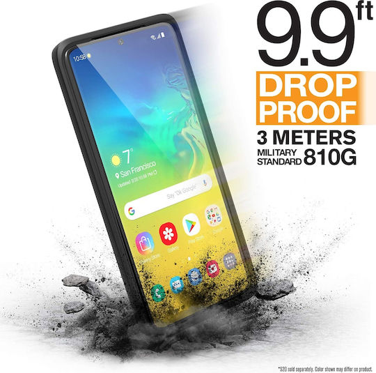 Catalyst Impact Protection Back Cover Σιλικόνης Μαύρο (Galaxy S20)