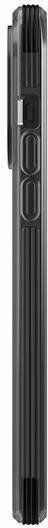 Uniq Combat Back Cover Σιλικόνης Carbon Black (iPhone 13 Pro)
