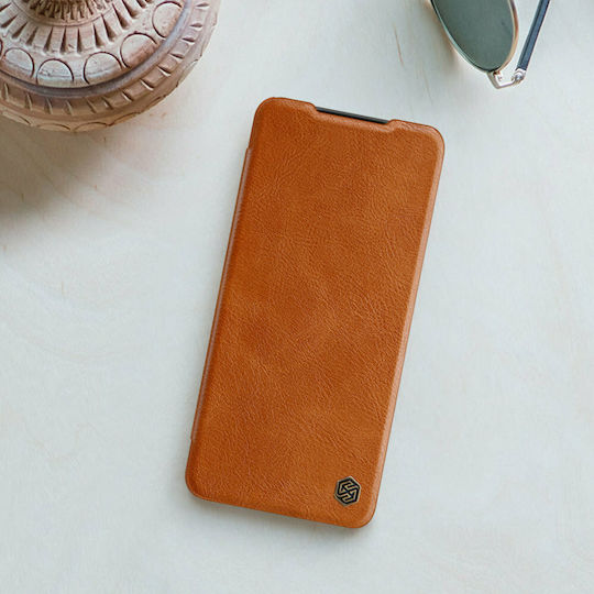 Nillkin Qin Book Synthetic Leather Brown (Galaxy A22 4G)