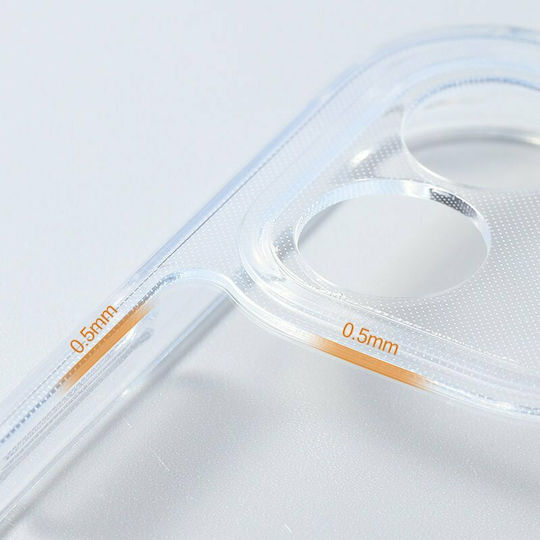 Joyroom Crystal Durable Umschlag Rückseite Kunststoff / Silikon 1.8mm Transparent (iPhone 12 / 12 Pro)
