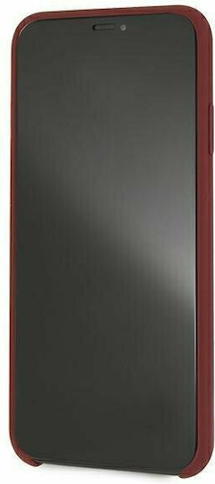 Mercedes-Benz Hardcase Line Back Cover Σιλικόνης Κόκκινο (iPhone XS Max)