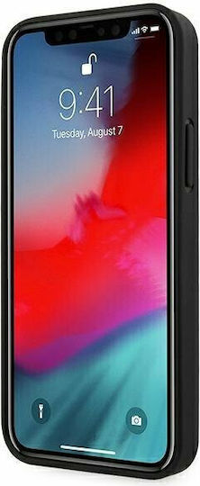 Ferrari On Track Carbon Stripe Back Cover Πλαστικό Κόκκινο (iPhone 12 Pro Max)