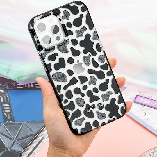 Kingxbar Wild Series Back Cover Silicone 1.5mm Cow (iPhone 12 / 12 Pro)