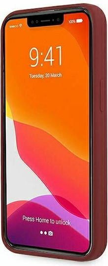 Mercedes-Benz Hardcase Back Cover Σιλικόνης Κόκκινο (iPhone 13 Pro Max)