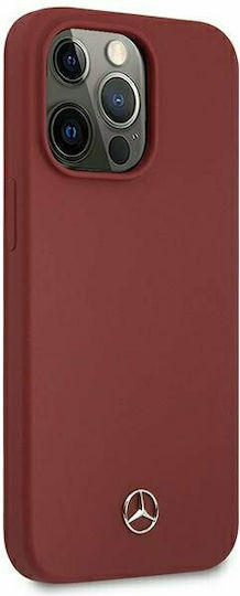 Mercedes-Benz Hardcase Back Cover Σιλικόνης Κόκκινο (iPhone 13 Pro Max)