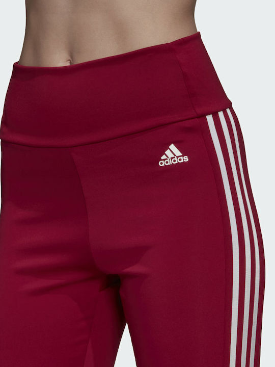 Designed To Move Women's Cropped Yoga Legging Legacy Burgundy