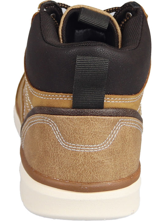 Beige Herrenstiefel