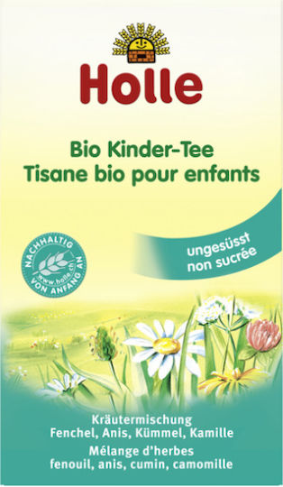 Holle Ρόφημα Τσάι Χωρίς Προσθήκη Ζάχαρης 30gr για 1+ μηνών