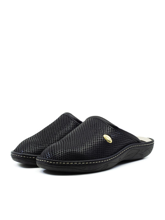 Winter Women's Black Slippers