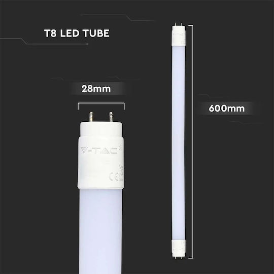 V-TAC VT-152 LED Bulb 24W Fluorescent Type 150εκ. for Socket G13 and Shape T8 Cool White 3000lm