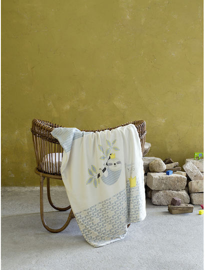 Nima Blanket Nursery Swaddling Blankets King of Nap Fleece Beige 80x110cm