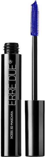 Erre Due Xcess 3D Mascara for volume & Length 02 Electric Blue 10ml