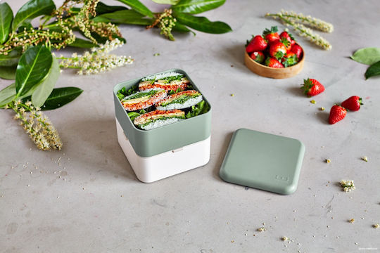 Monbento Δοχείο Φαγητού Πλαστικό Πράσινο 1.7lt