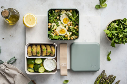 Monbento Δοχείο Φαγητού Πλαστικό Πράσινο 1.7lt