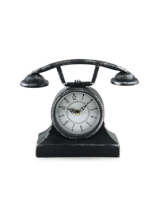 Τηλέφωνο Αντίκα Tabletop Clock Black MM068035344