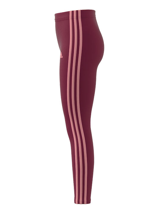 Adidas Leggings pentru Copii Sport Lung Burgundy