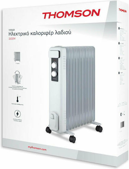 Thomson THOFR2500 Καλοριφέρ Λαδιού με 11 φέτες 2500W