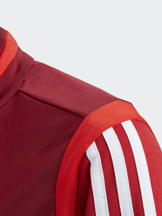 Athletic Kids Cardigan Red Tiro 19 Presentation