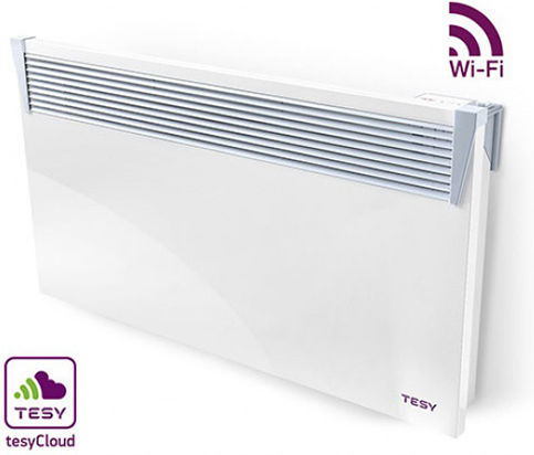 Tesy CN 03 200 EIS Конвектор Стенен 2000W с Електронен Термостат 83x45см Бял