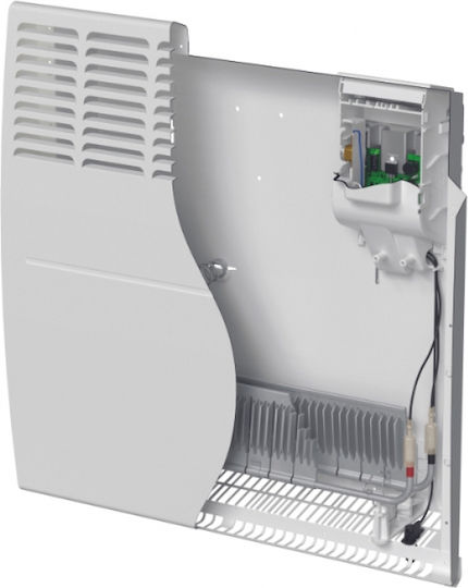 Atlantic F120 Design Digital Convector Heater Wall 1000W with Electronic Thermostat 46.5x46.1cm White