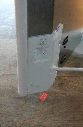 Beha PV 12 Θερμοπομπός Τοίχου 1250W με Ηλεκτρονικό Θερμοστάτη και WiFi 92.7x40cm