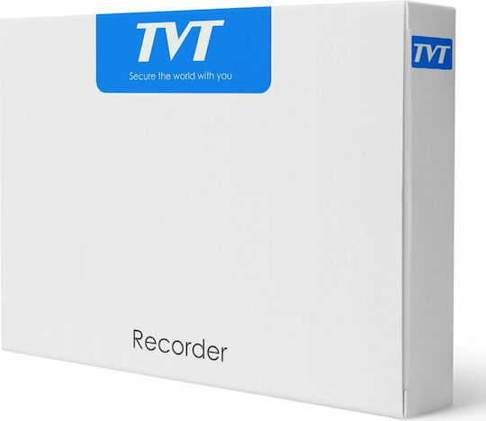 TVT TD-3104B1-4P Καταγραφικό NVR 4 Καναλιών με Ανάλυση Full HD+