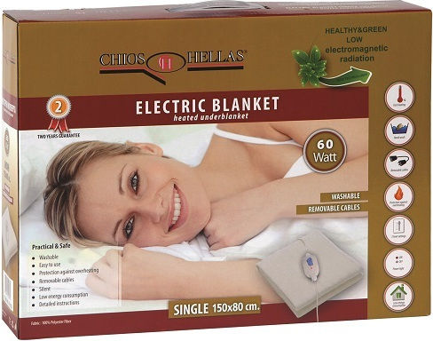 Chios Hellas Sleep Warm Waschbar Weiß 120W 140x160cm