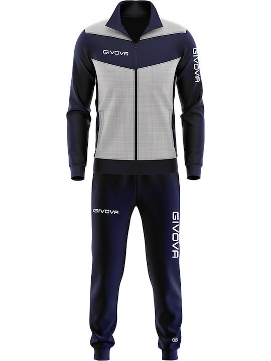 Lucios cu Elastic Grey / Navy Blue