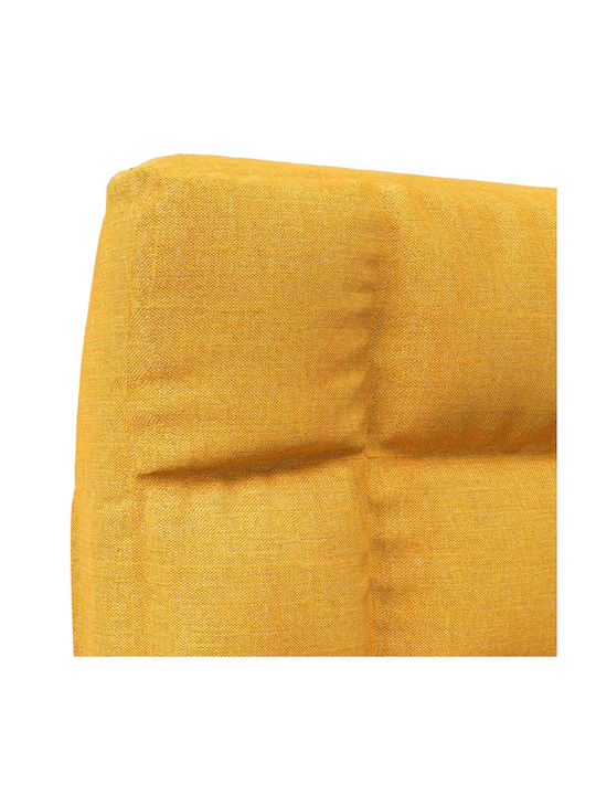Multifunctional Bean Bag Chair Waterproof Mustard 50x64x58cm
