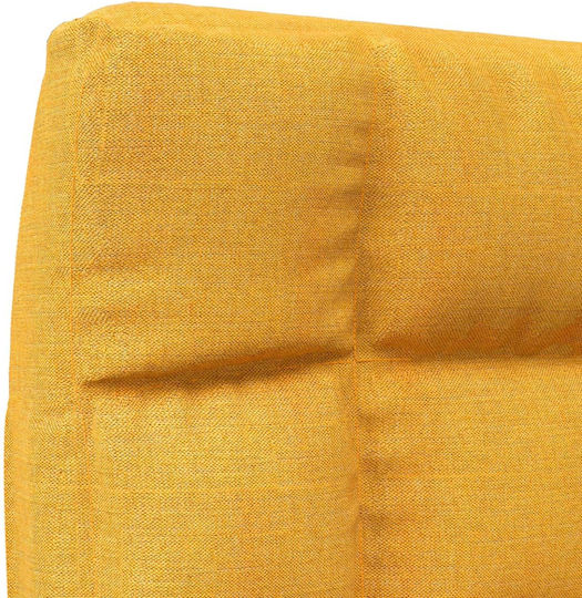 Multifunctional Bean Bag Chair Waterproof Mustard 50x64x58cm