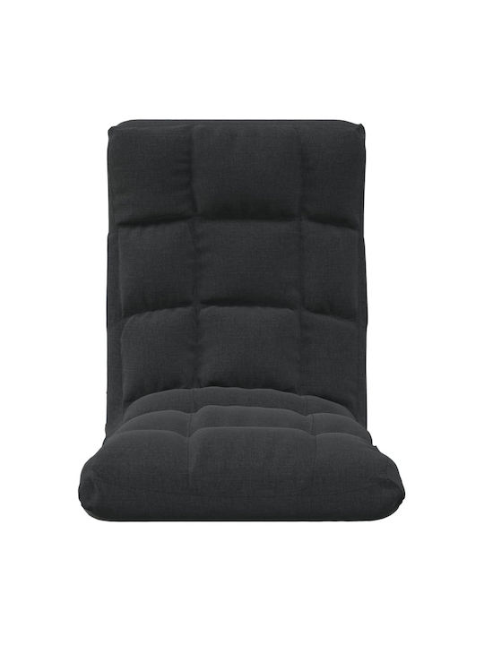 Multifunctional Bean Bag Chair Waterproof Black 50x64x58cm