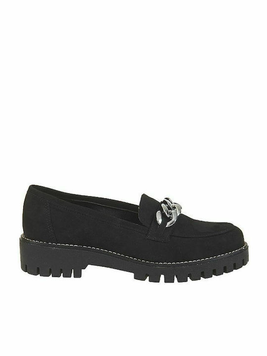 Elenross Damen Loafers in Schwarz Farbe