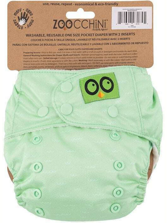 Zoocchini Arici Set scutece pentru copii Verde