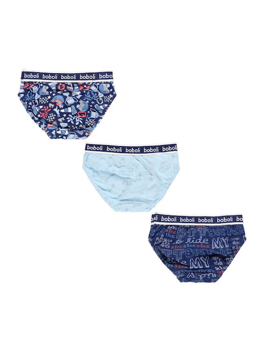Boboli Kids' Set with Briefs Blue 3pcs