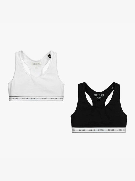 Guess Set of Kids' Bralettes White 2pcs