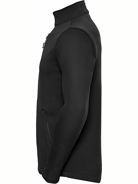 Russell Europe Smart Unisex Διαφημιστική Ζακέτα Μακρυμάνικη σε Μαύρο Χρώμα