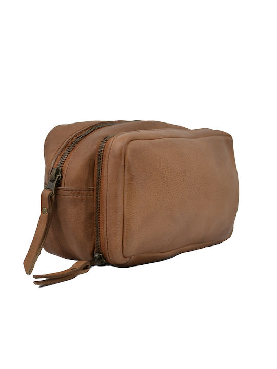 Leather 100 LEATHER BAG-NESER CODE: 04-BAG-ILBS-6004 (COGNAC)